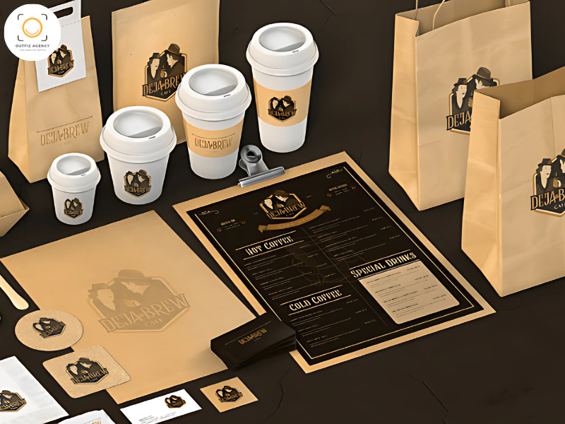 Quy trình thiết kế bộ nhận diện thương hiệu quán cafe 