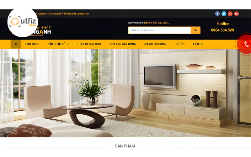 Thiết kế website sản xuất kinh doanh nội thất chuẩn top SEO, giao diện đẹp thu hút, tối ưu showroom online, tăng cường chuyển đổi và xây dựng thương hiệu bền vững. 