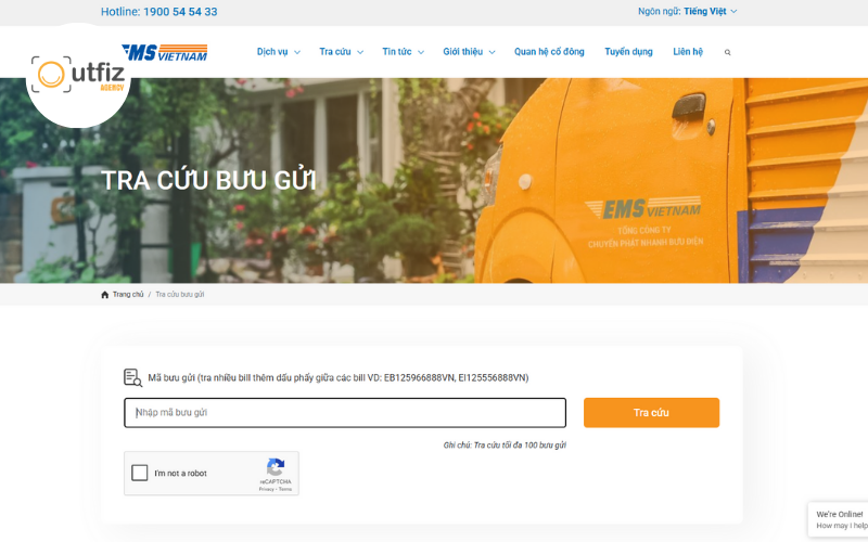 Thiết kế website logistics chuẩn SEO, giao diện chuyên nghiệp, tích hợp tra cứu vận đơn, tối ưu chuyển đổi. Outfiz Agency nhận thiết kế website vận tải hiệu quả.