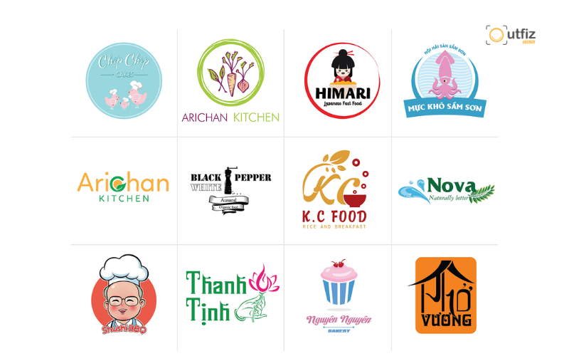 50+ Mẫu thiết kế logo đồ ăn vặt online đẹp, ấn tượng nhất
